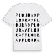 Plouray ordlek t-shirt