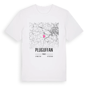 Pluguffan karta t-shirt – ekologisk bomull t-shirt från Pinshirt