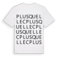 Plusquellec ordlek t-shirt