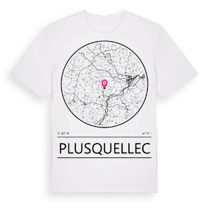 Plusquellec t-shirt – ekologisk bomull t-shirt från Pinshirt