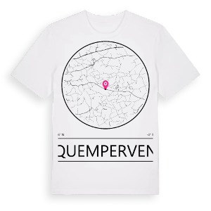Quemperven t-shirt – ekologisk bomull t-shirt från Pinshirt