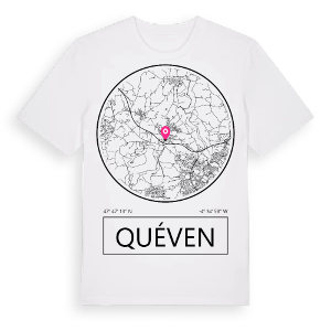 Quéven t-shirt – ekologisk bomull t-shirt från Pinshirt