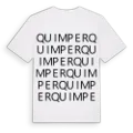 Quimper ordlek t-shirt