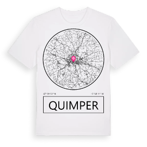 Quimper t-shirt – ekologisk bomull t-shirt från Pinshirt