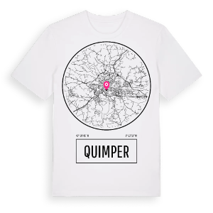 Quimper t-shirt – ekologisk bomull t-shirt från Pinshirt