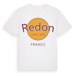 Redon cirkel t-shirt – ekologisk bomull t-shirt från Pinshirt