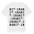Retiers ordlek t-shirt