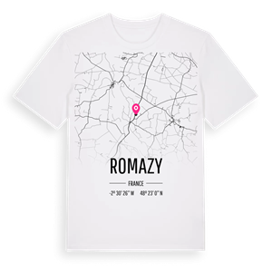 Romazy karta t-shirt – ekologisk bomull t-shirt från Pinshirt