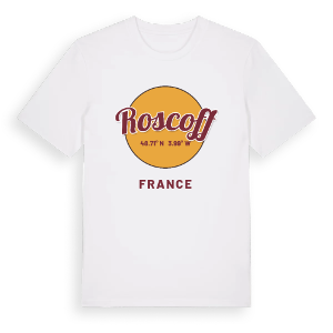 Roscoff cirkel t-shirt – ekologisk bomull t-shirt från Pinshirt