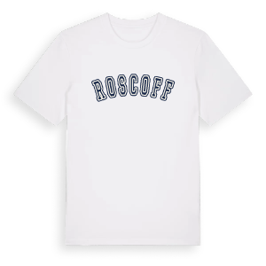 Roscoff college t-shirt – ekologisk bomull t-shirt från Pinshirt