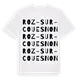 Roz-sur-Couesnon ordlek t-shirt