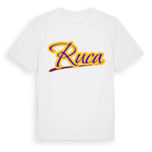 Ruca baseball t-shirt – ekologisk bomull t-shirt från Pinshirt
