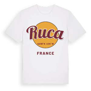 Ruca cirkel t-shirt – ekologisk bomull t-shirt från Pinshirt