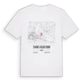 Saint-Agathon karta t-shirt