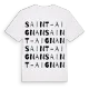 Saint-Aignan ordlek t-shirt