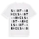Saint-Armel ordlek t-shirt