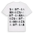 Saint-Barnabé ordlek t-shirt