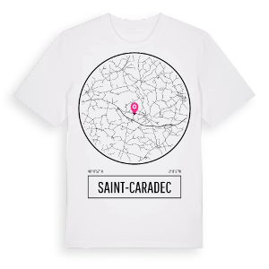 Saint-Caradec t-shirt – ekologisk bomull t-shirt från Pinshirt