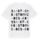 Saint-Christophe-des-Bois ordlek t-shirt