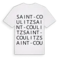 Saint-Coulitz ordlek t-shirt