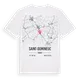 Saint-Domineuc karta t-shirt