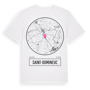 Saint-Domineuc t-shirt – ekologisk bomull t-shirt från Pinshirt