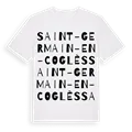 Saint-Germain-en-Coglès ordlek t-shirt
