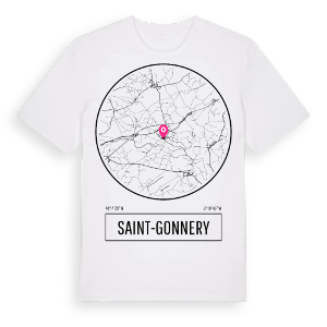 Saint-Gonnery t-shirt – ekologisk bomull t-shirt från Pinshirt