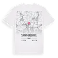 Saint-Grégoire karta t-shirt
