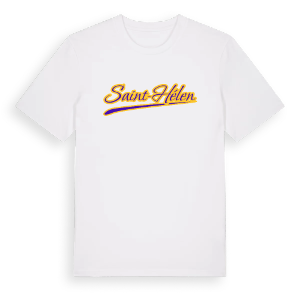 Saint-Hélen baseball t-shirt – ekologisk bomull t-shirt från Pinshirt