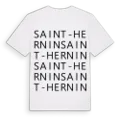 Saint-Hernin ordlek t-shirt
