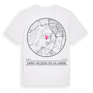 Saint-Jacques-de-la-Lande t-shirt – ekologisk bomull t-shirt från Pinshirt