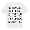 Saint-Jacut-les-Pins ordlek t-shirt