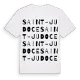 Saint-Judoce ordlek t-shirt