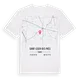 Saint-Léger-des-Prés karta t-shirt