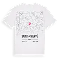 Saint-M'Hervé karta t-shirt