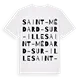 Saint-Médard-sur-Ille ordlek t-shirt