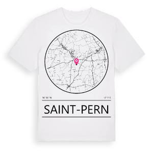 Saint-Pern t-shirt – ekologisk bomull t-shirt från Pinshirt