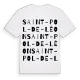 Saint-Pol-de-Léon ordlek t-shirt