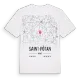 Saint-Pôtan karta t-shirt