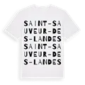 Saint-Sauveur-des-Landes ordlek t-shirt