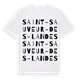 Saint-Sauveur-des-Landes ordlek t-shirt