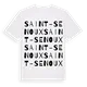 Saint-Senoux ordlek t-shirt