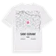 Saint-Servant karta t-shirt