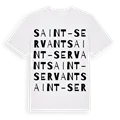 Saint-Servant ordlek t-shirt