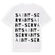 Saint-Servant ordlek t-shirt