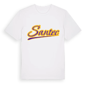 Santec baseball t-shirt – ekologisk bomull t-shirt från Pinshirt