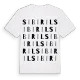 Sibiril ordlek t-shirt