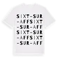 Sixt-sur-Aff ordlek t-shirt