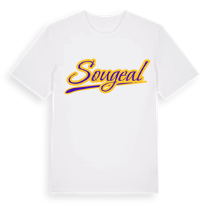 Sougeal baseball t-shirt – ekologisk bomull t-shirt från Pinshirt